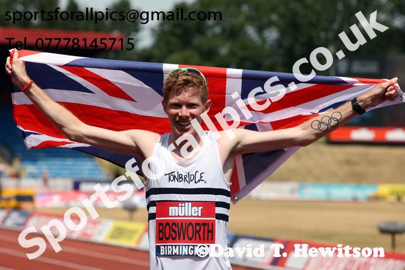 Mens 5000 metres walk, Muller British Championships, Alexander Stadium, Birmingham. Photo: David T. Hewitson/Sports for All Pics